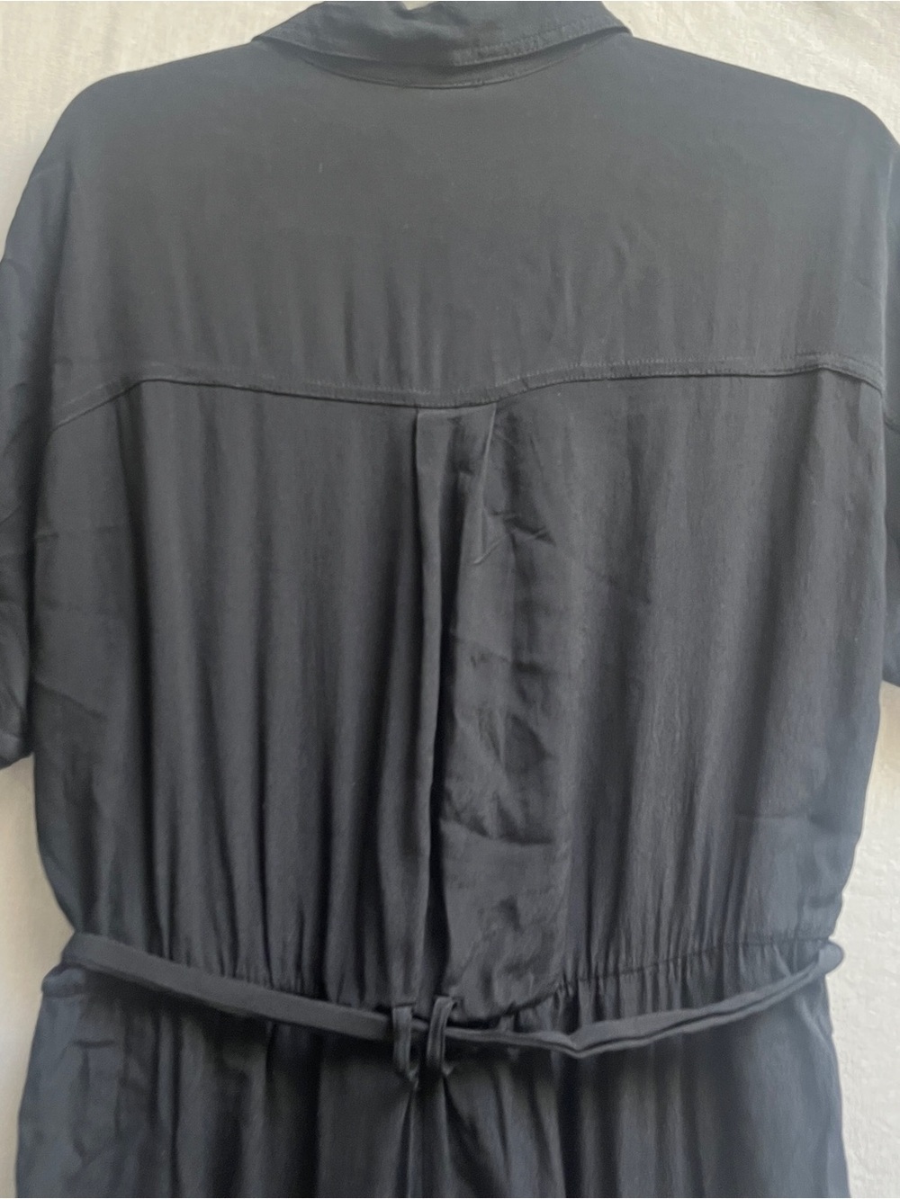Frank And Oak Commuter Button Front Short Sleeve Shirt Jumpsuit Large - Picture 3 of 16